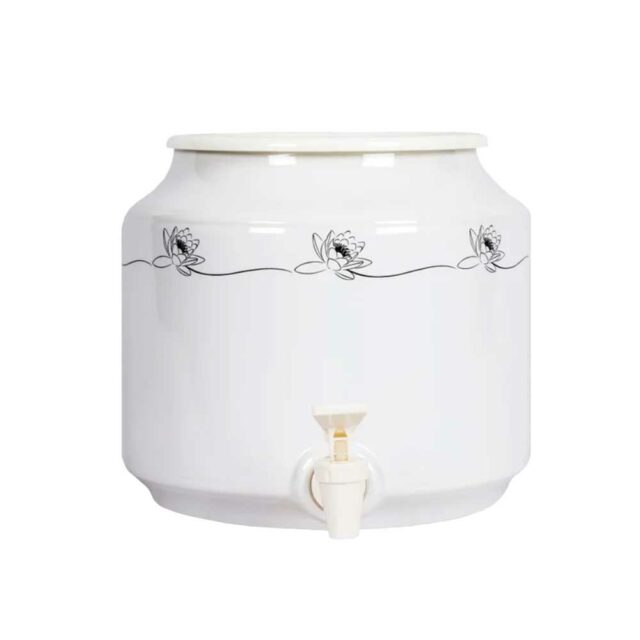 Lotus Flower Ceramic Bench Top Dispenser